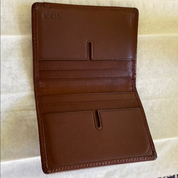 Men’s Tumi money clip size wallet - Picture 2 of 2